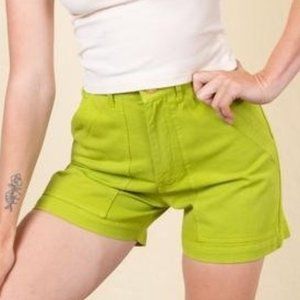 Big Bud Press WORK SHORTS MEDIUM in Gross Green
